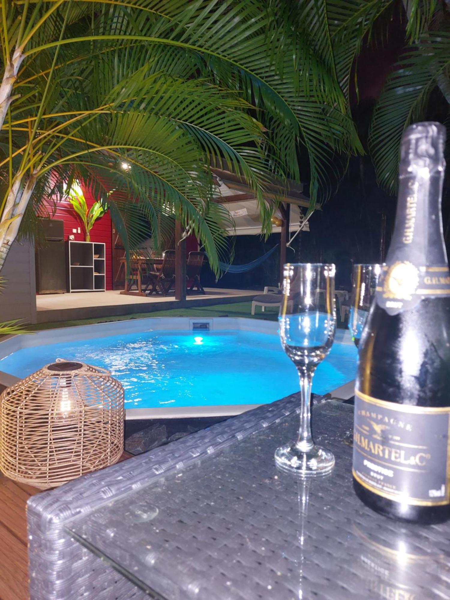 Lodge "Le Temps D'Un Reve" Сен Франсоа Екстериор снимка