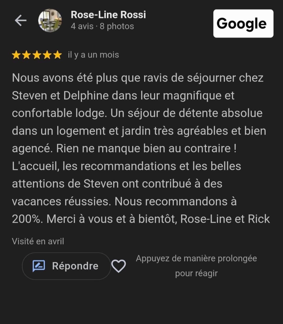 Lodge "Le Temps D'Un Reve" Сен Франсоа Екстериор снимка