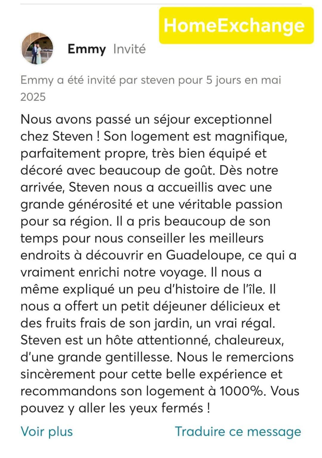 Lodge "Le Temps D'Un Reve" Сен Франсоа Екстериор снимка